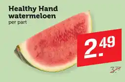 Coop Healthy Hand watermeloen aanbieding