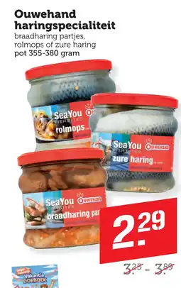 Coop Ouwehand haringspecialiteit aanbieding