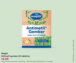 DA Wapiti Antimetil gember aanbieding