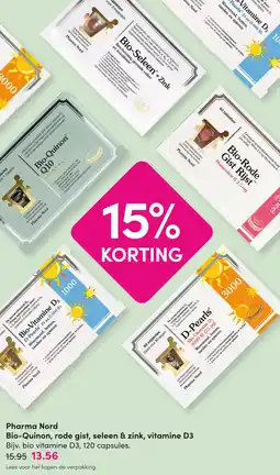 DA Pharma Nord Bio-Quinon, rode gist, seleen & zink, vitamine D3 aanbieding