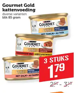 Coop Gourmet Gold kattenvoeding aanbieding