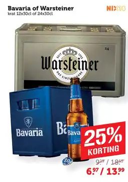Coop Bavaria of Warsteiner aanbieding