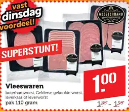 Coop Vleeswaren aanbieding