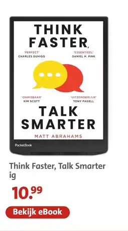 Bruna Think Faster, Talk Smarter ig aanbieding