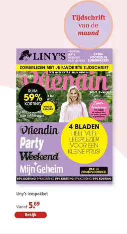 Bruna Liny's leespakket aanbieding