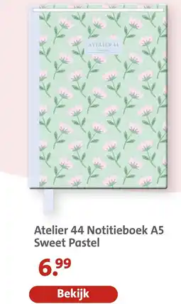 Bruna Atelier 44 Notitieboek A5 Sweet Pastel aanbieding