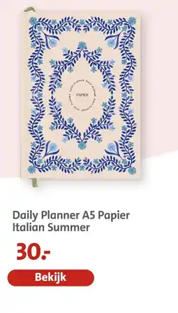 Bruna Daily Planner A5 Papier Italian Summer aanbieding