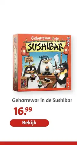Bruna Geharrewar in de Sushibar aanbieding