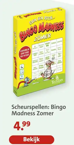 Bruna Scheurspellen: Bingo Madness Zomer aanbieding