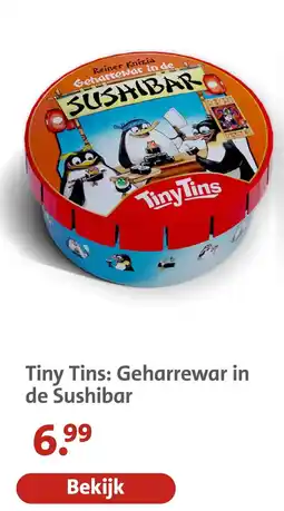 Bruna Tiny Tins: Geharrewar in de Sushibar aanbieding