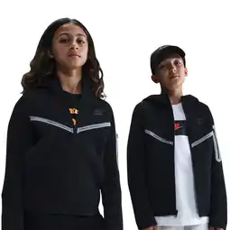 Foot Locker Nike Tech Fleece Hoodies Kinder - Zwart - Maat 128 - 137 CM - Poly Fleece aanbieding