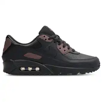 Foot Locker Nike Air Max 90 Sneakers Heren - Zwart - Maat 40.5 - Mesh/Synthetisch aanbieding