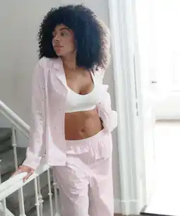 Hunkemoller Hunkemöller Jacket Katoen Wit aanbieding