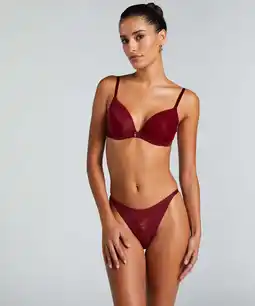 Hunkemoller Hunkemöller String Jenn Rood aanbieding