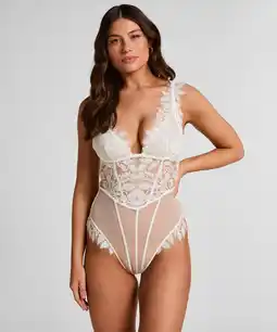 Hunkemoller Hunkemöller Body Grace Wit aanbieding