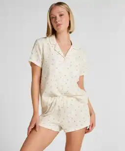 Hunkemoller Hunkemöller Mousseline Short Wit aanbieding