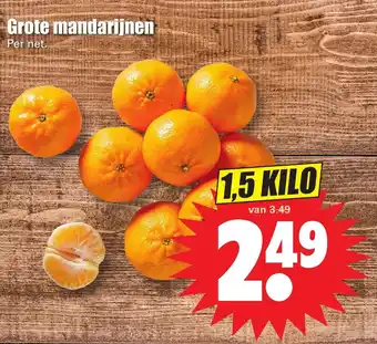 Dirk Grote mandarijnen aanbieding