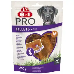 Zooplus 8in1 Fillets Pro Active - 200 g aanbieding