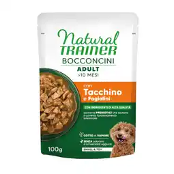 Zooplus Natural Trainer Bocconcini Adult Small & Toy Hapjes in Saus - 100 g Kalkoen aanbieding