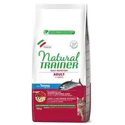 Zooplus 30 % korting! 2 x 10 kg Natural Trainer droogvoer voor katten - Tonijn aanbieding