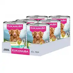 Zooplus 6x400g Eukanuba Special Care Adult Mono-Protein mit Huhn Hundefutter nass aanbieding