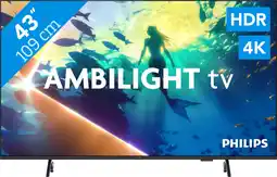Coolblue Philips Ambilight 43 PUS8000 4K (2025) aanbieding