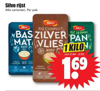 Dirk Silvo rijst aanbieding