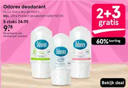 Etos Odorex deodorant aanbieding