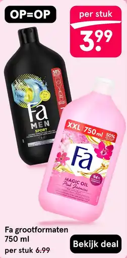 Etos Fa grootformaten aanbieding