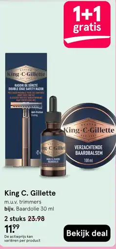 Etos King C. Gillette aanbieding