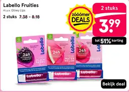 Etos Labello Fruities aanbieding