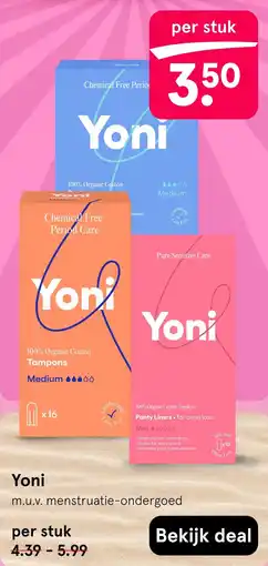 Etos Yoni aanbieding