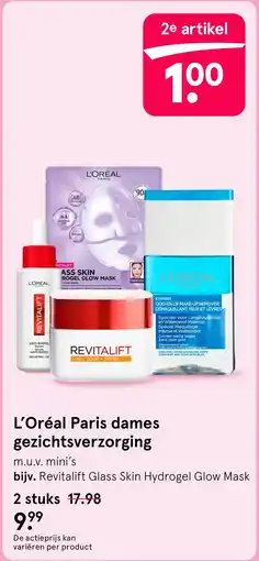 Etos L'Oréal Paris dames gezichtsverzorging aanbieding