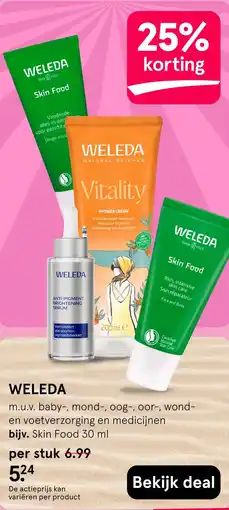 Etos WELEDA aanbieding