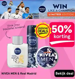 Etos Nivea men & real madrid aanbieding