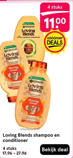 Etos Loving Blends shampoo en conditioner aanbieding