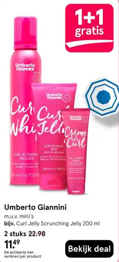 Etos Umberto Giannini aanbieding
