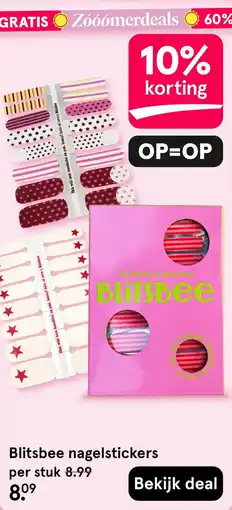 Etos Blitsbee nagelstickers aanbieding