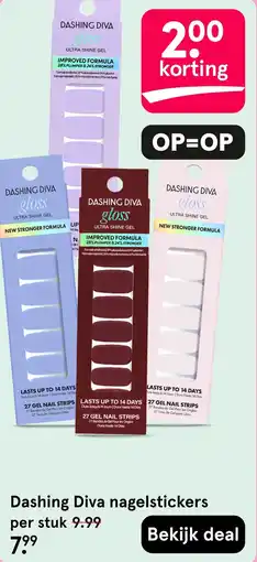 Etos Dashing Diva nagelstickers aanbieding