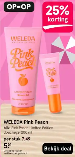 Etos WELEDA Pink Peach De actieprijs kan variëren per product aanbieding