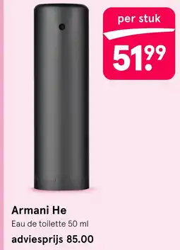 Etos Armani He aanbieding