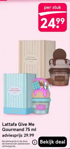 Etos Lattafa Give Me Gourmand aanbieding