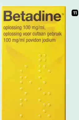 Etos Betadine oplossing 100 mg/ml aanbieding