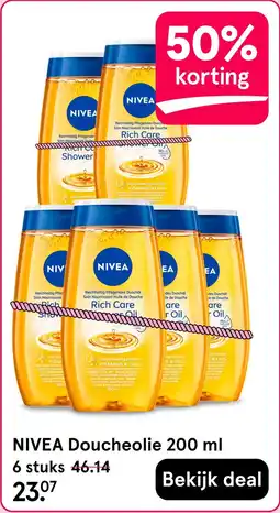 Etos NIVEA Doucheolie aanbieding