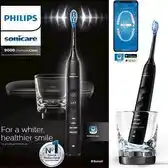 Bol.com Philips Sonicare DiamondClean 9000 - Elektrische tandenborstel - Oplaadglas - Zwart - HX9911/09 aanbieding
