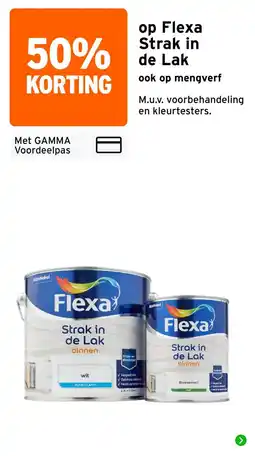 GAMMA Flexa strak in de lak aanbieding