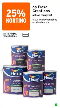 GAMMA Flexa creations aanbieding