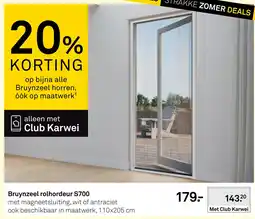 Karwei Bruynzeel rolhordeur S700 aanbieding