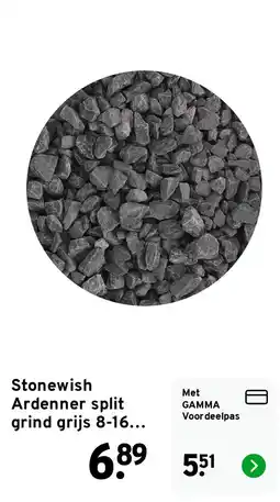 GAMMA Stonewish Ardenner split grind grijs 8-16... aanbieding