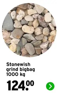 GAMMA Stonewish grind bigbag aanbieding